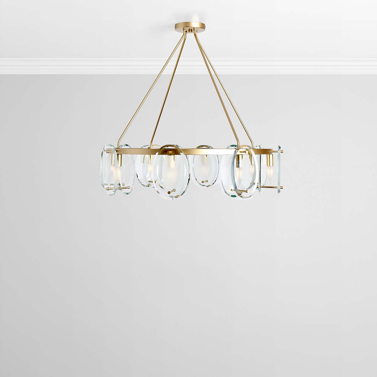 Gina Gold Chandelier - Ornate Home