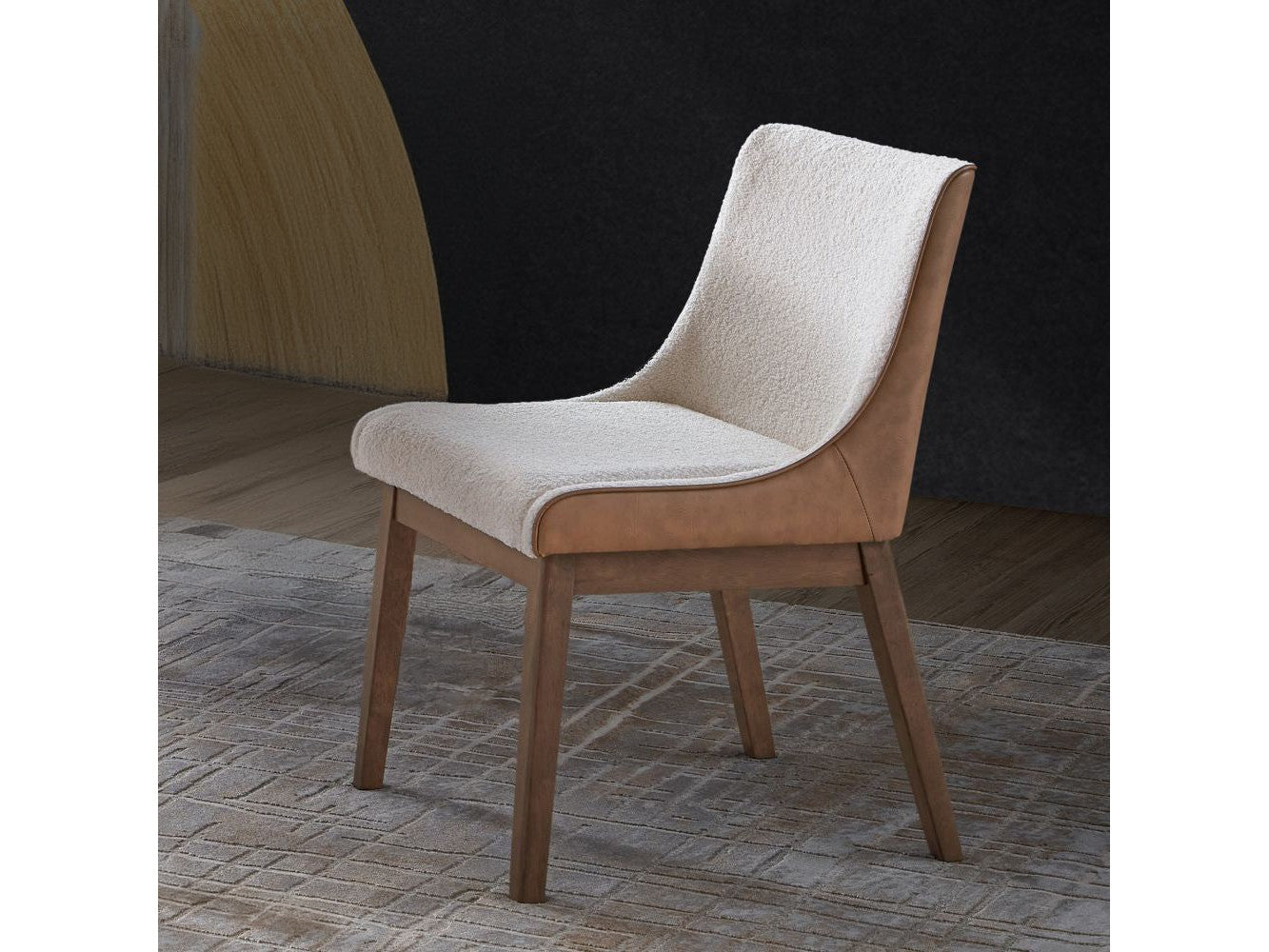 Ginny Brown Side Chair (Set of 2) - Ornate Home