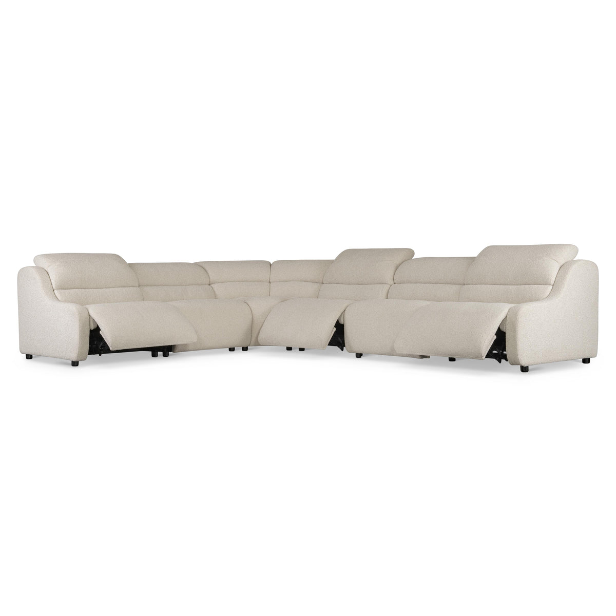 Gio Beige Power Motion Sectional - Ornate Home