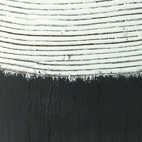 Girtha Antique White/Black Vase (13''H) - Ornate Home