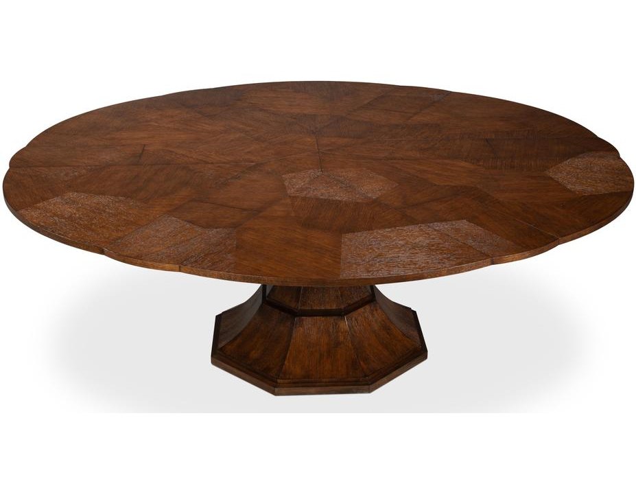Giselle Jupe Brown Large Dining Table - Ornate Home