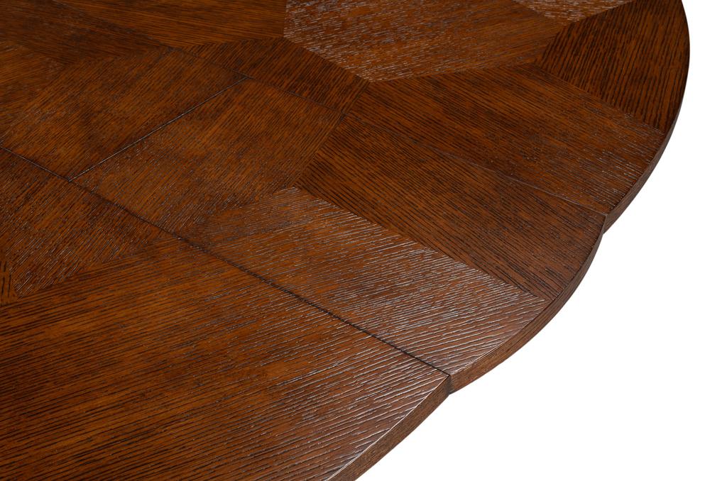 Giselle Jupe Brown Large Dining Table - Ornate Home