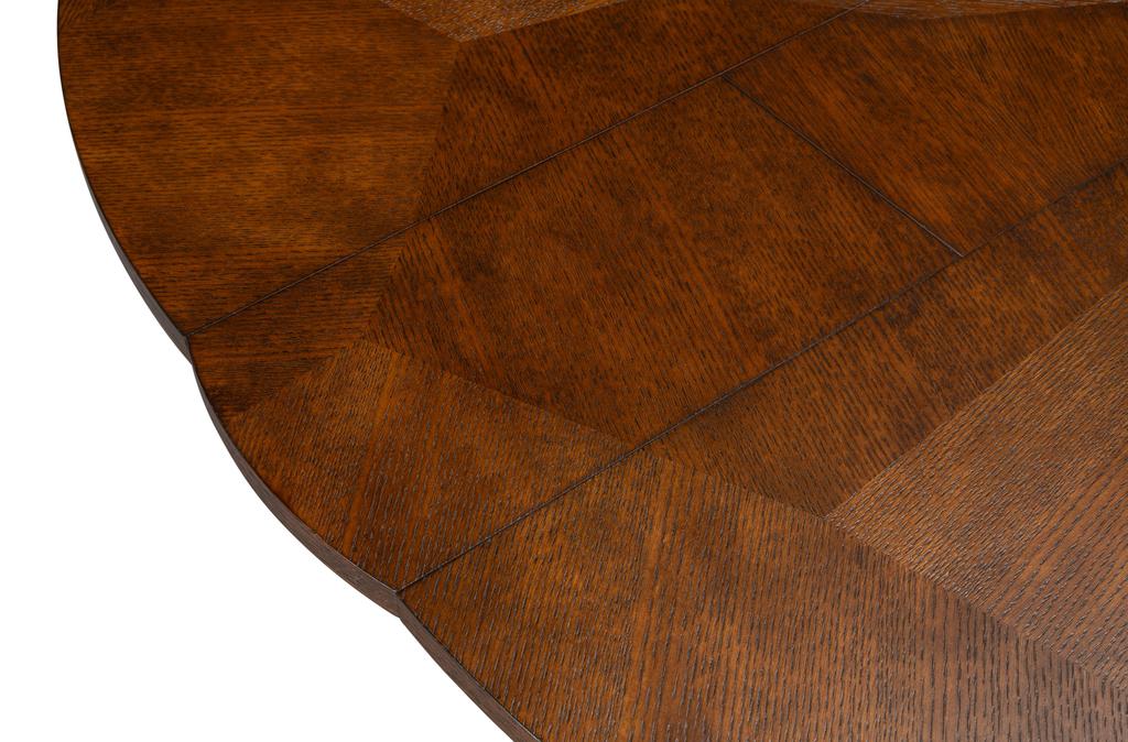 Giselle Jupe Brown Medium Dining Table - Ornate Home