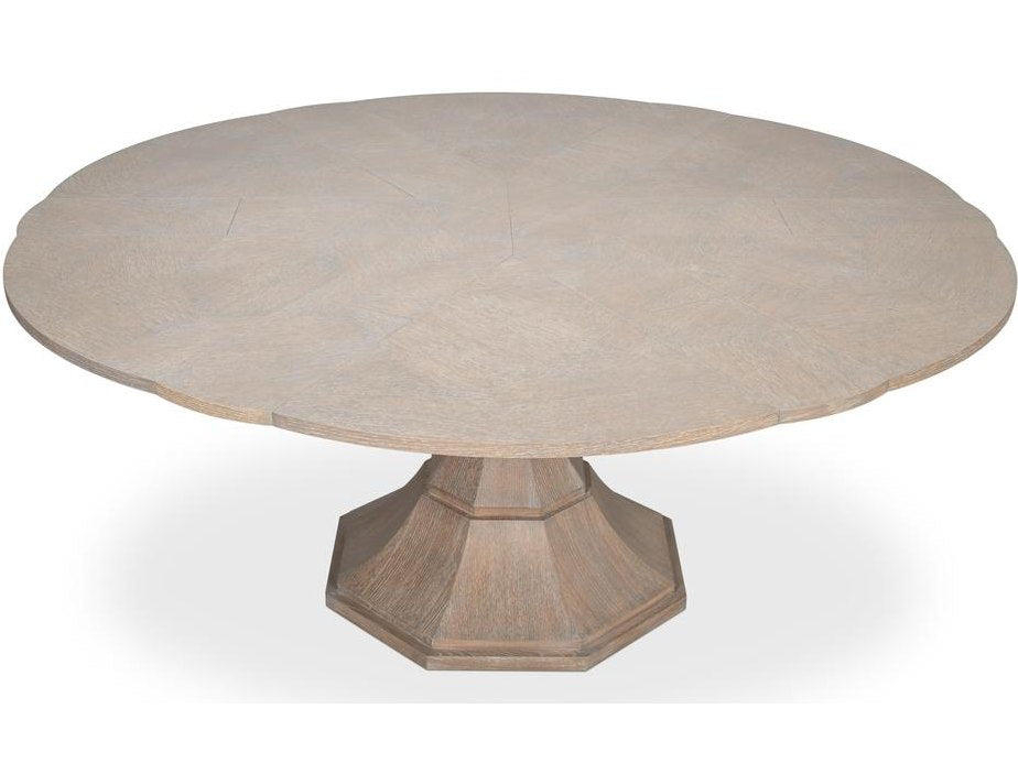 Giselle Jupe Grey Dining Table - Ornate Home