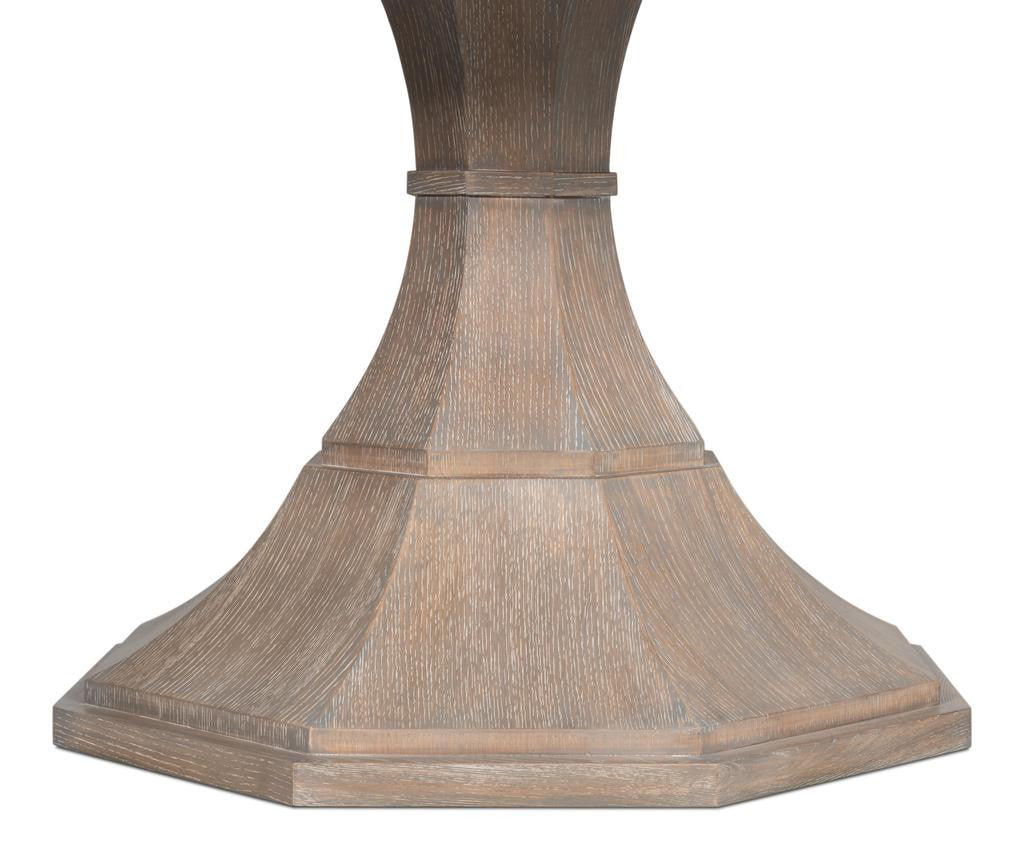 Giselle Jupe Grey Dining Table - Ornate Home