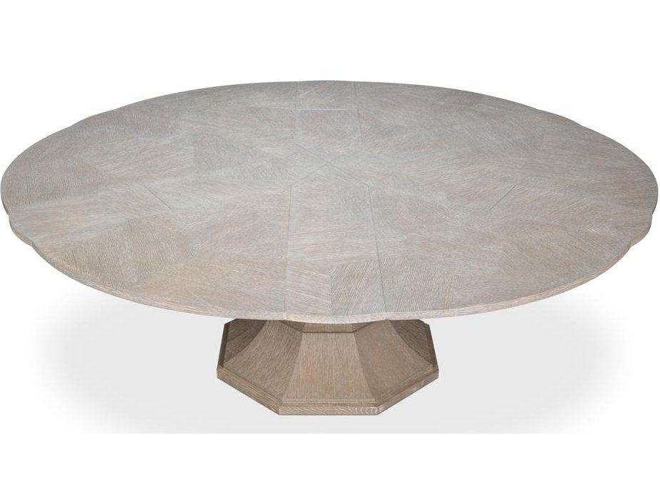 Giselle Jupe Grey Dining Table - Ornate Home