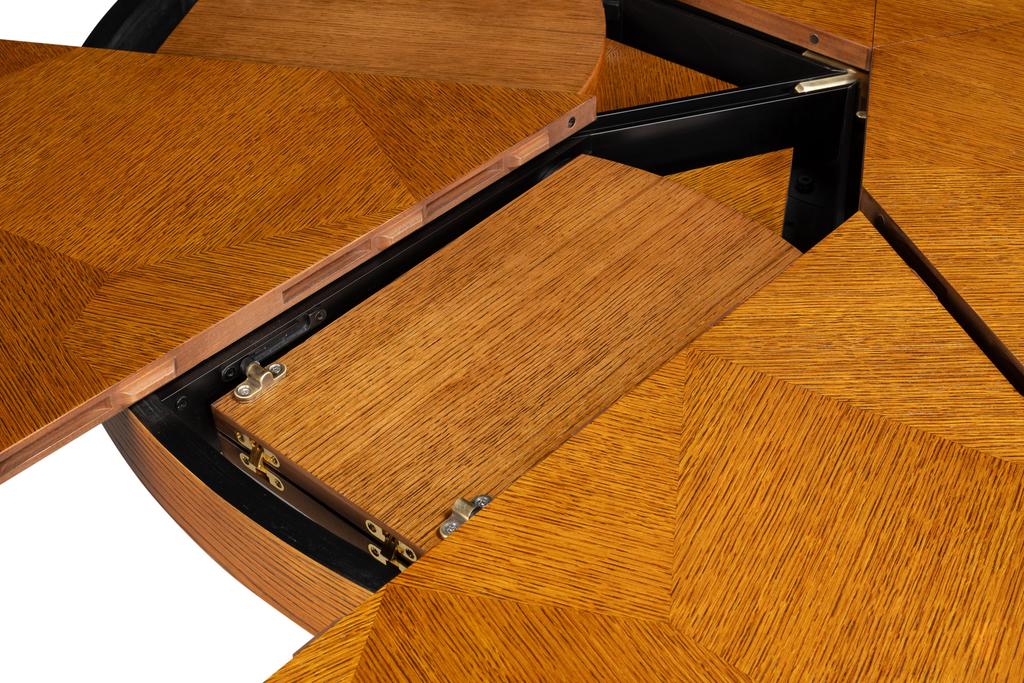 Giselle Jupe Tobacco Brown Dining Table - Ornate Home