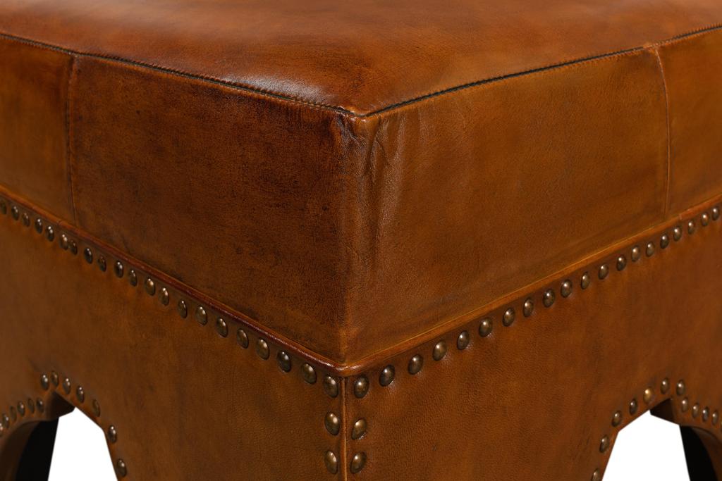 Giuseppe Brown Footstool - Ornate Home