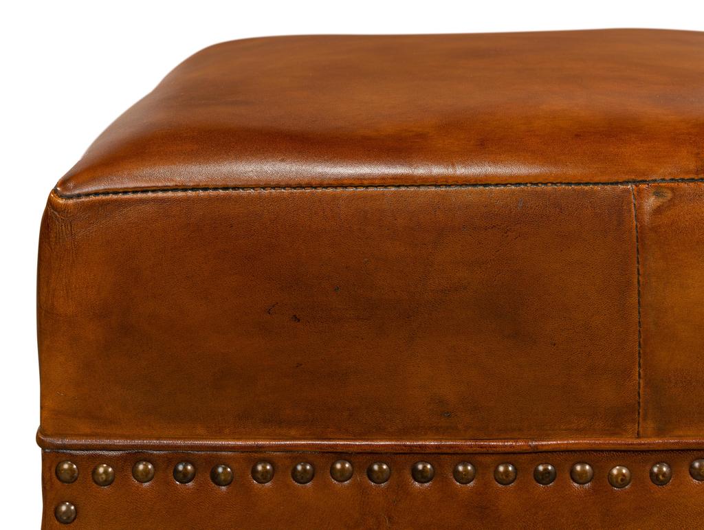 Giuseppe Brown Footstool - Ornate Home