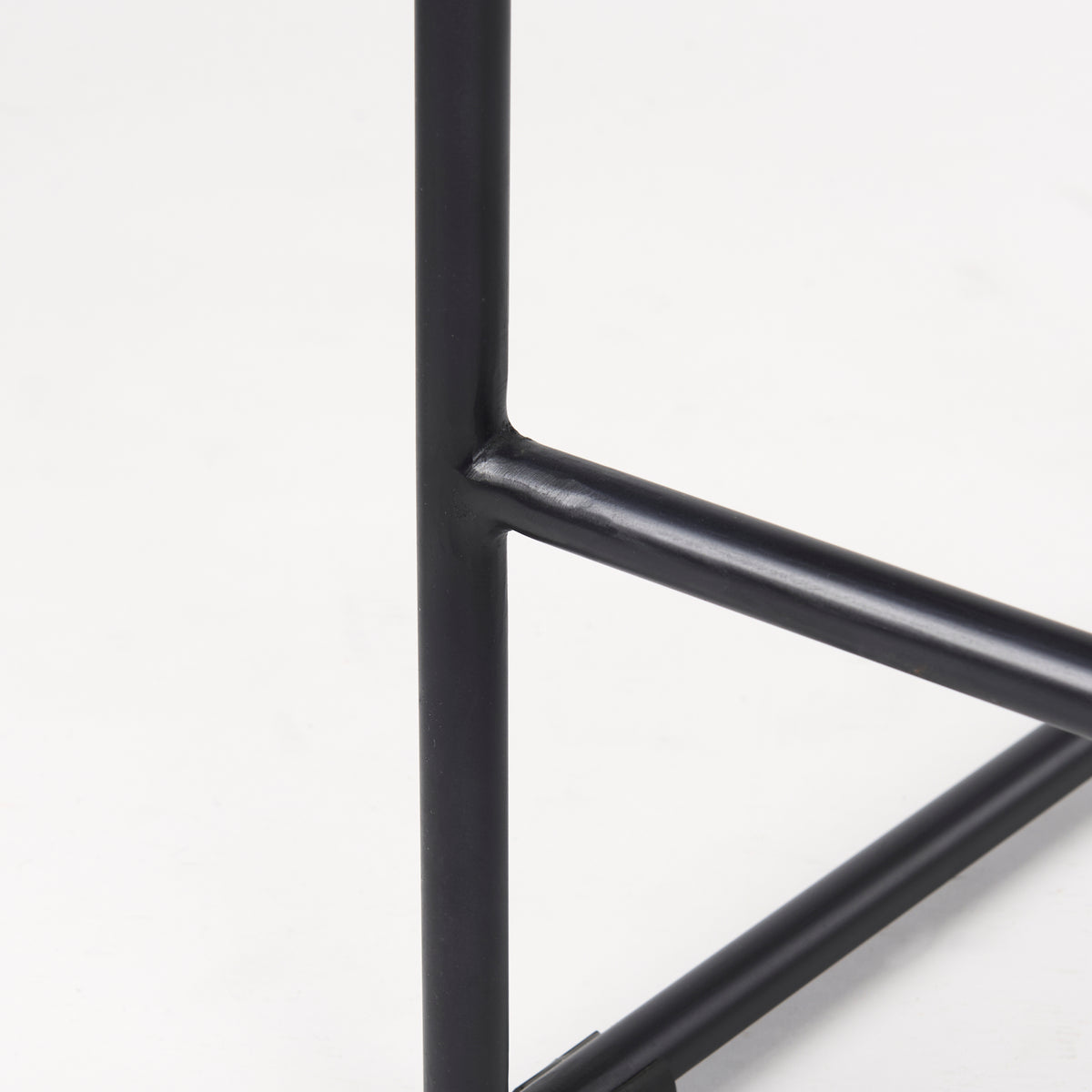 Givens Natural/Black Wood Metal Counter Stool - Ornate Home