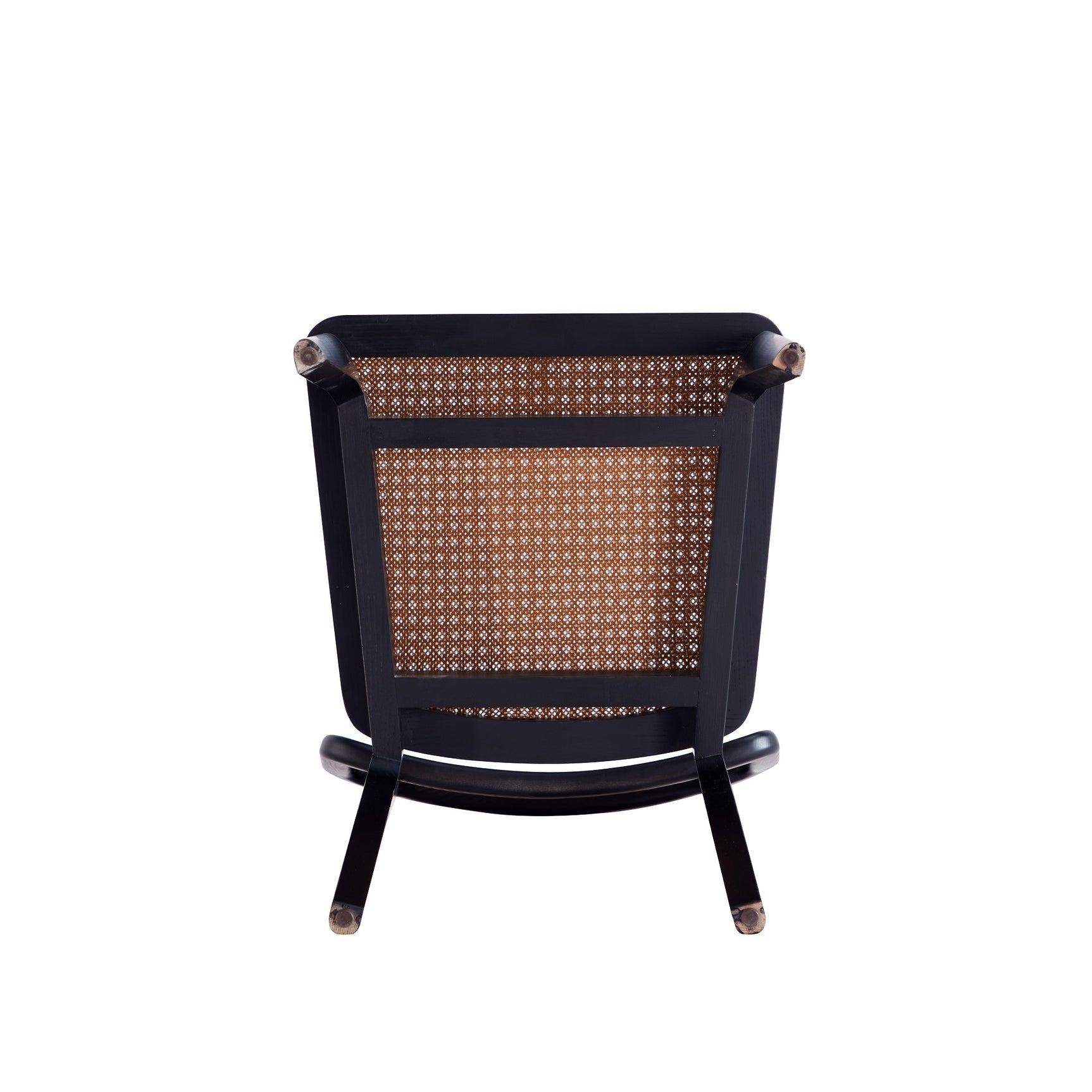 Giverny Dining Chair in Black and Natural Cane (set of 4) - Ornate Home