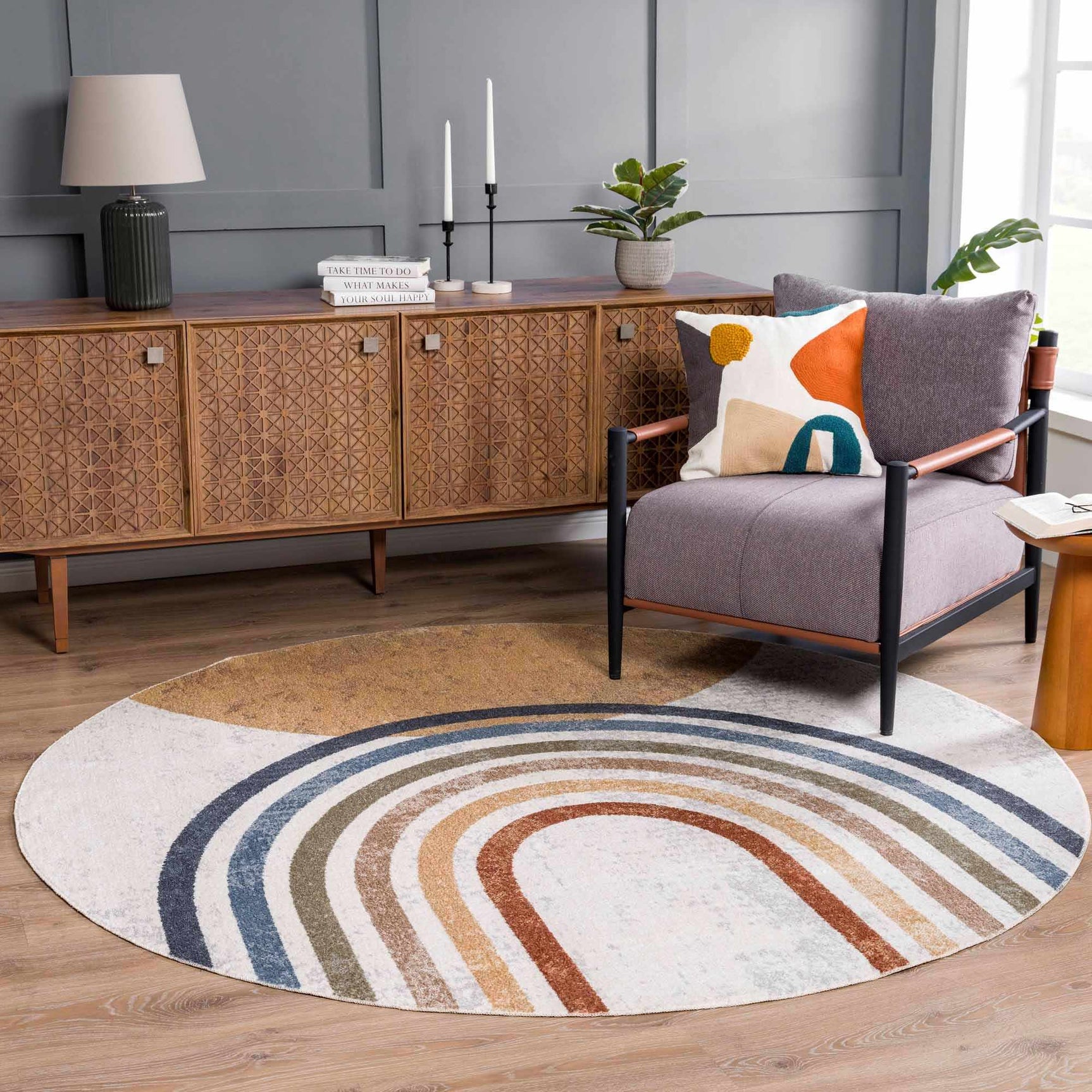 Giza Washable Area Rug - Ornate Home