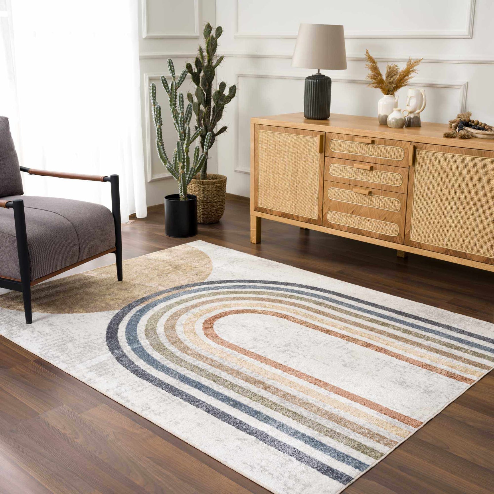 Giza Washable Area Rug - Ornate Home