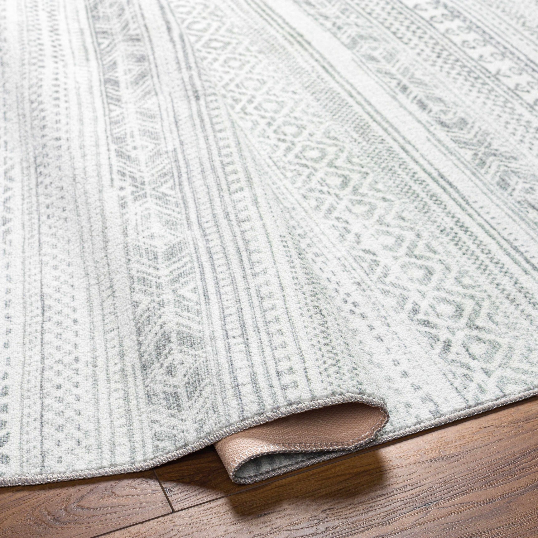 Gizeh Silverton Washable Area Rug - Clearance - Ornate Home