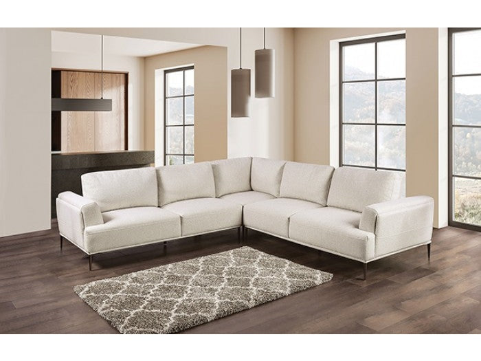Gladbach Beige Large L-Shape Sectional - Ornate Home