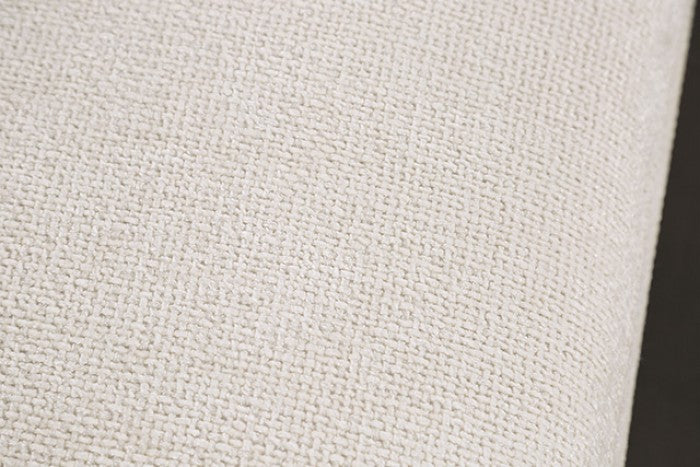 Gladbach Linen White Upholstery Living Room Set - Ornate Home