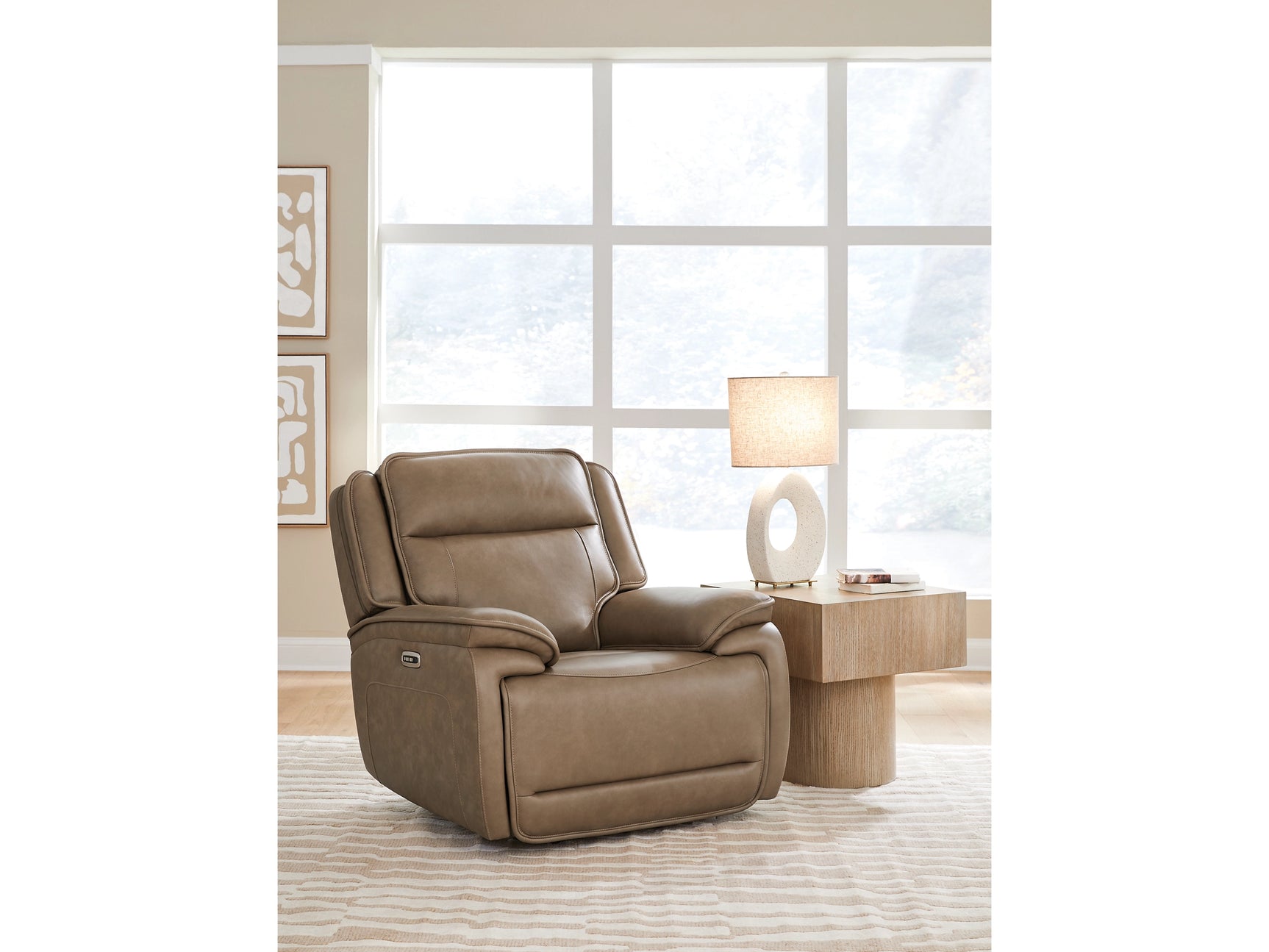Glencroft Sahara PWR Recliner/ADJ Headrest - Ornate Home
