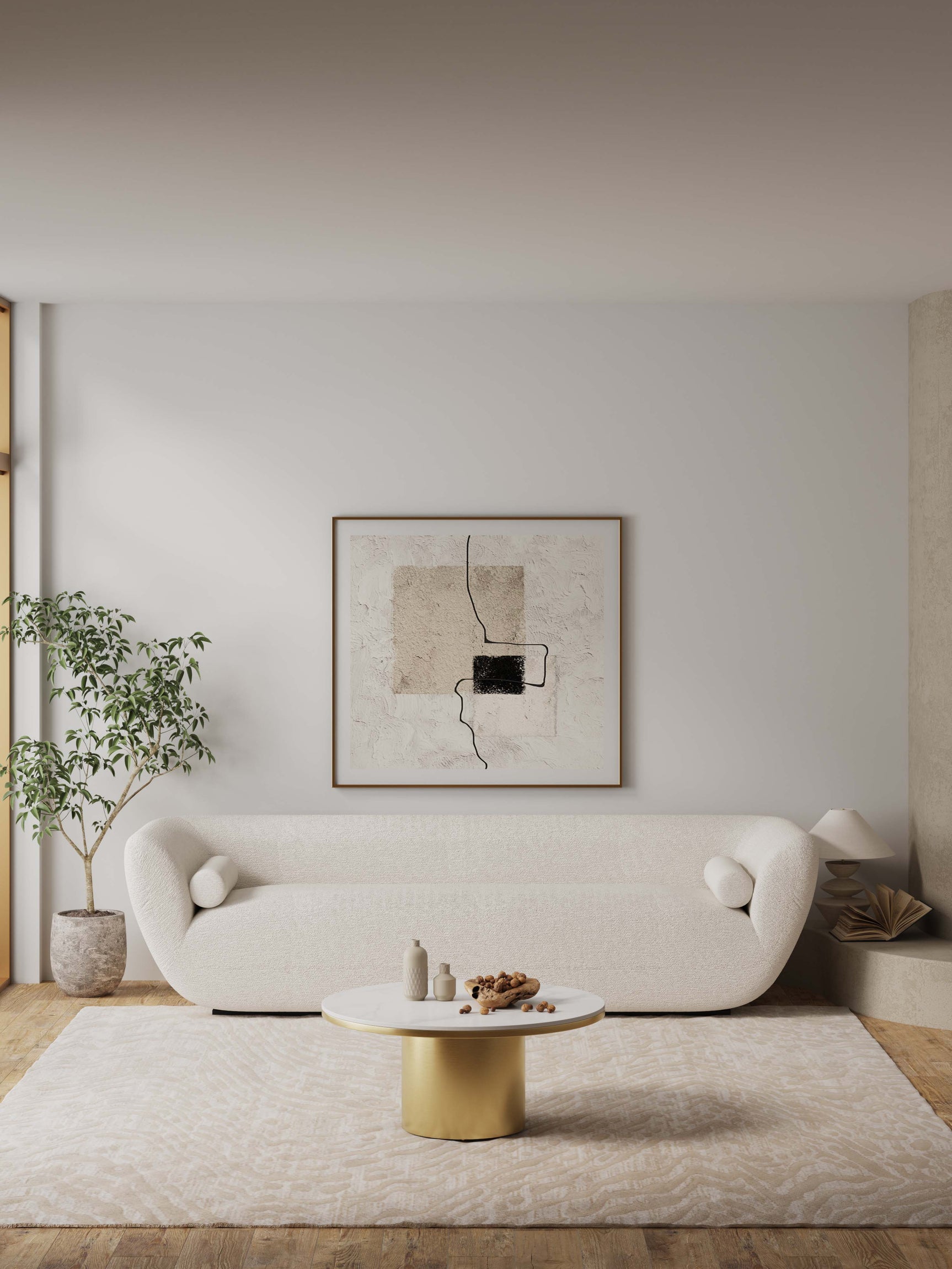 Glenn Coffee Table in Gold - Ornate Home