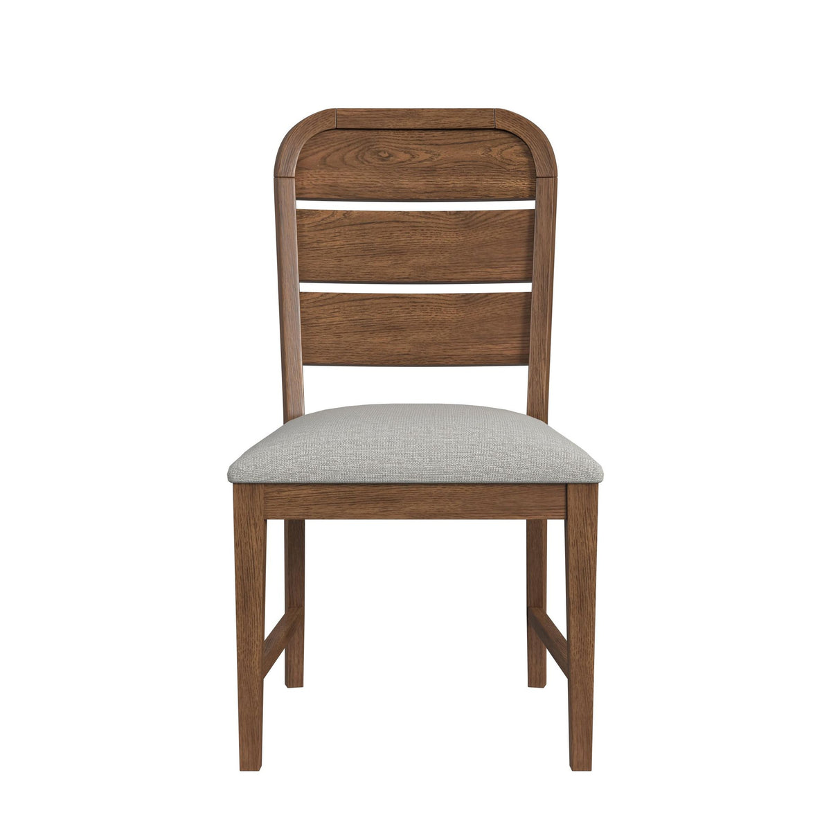 Glinda Brown/Light Grey Dining Side Chair (Set of 2) - Ornate Home