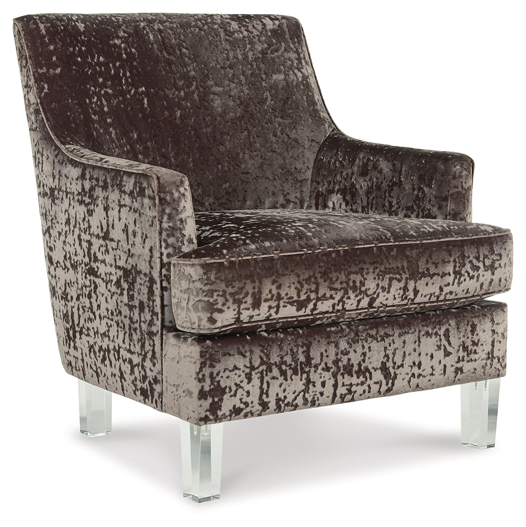 Gloriann Charcoal Accent Chair - Ornate Home