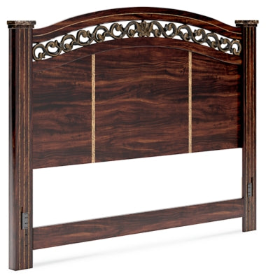 Glosmount Two-tone King Poster Headboard - Ornate Home