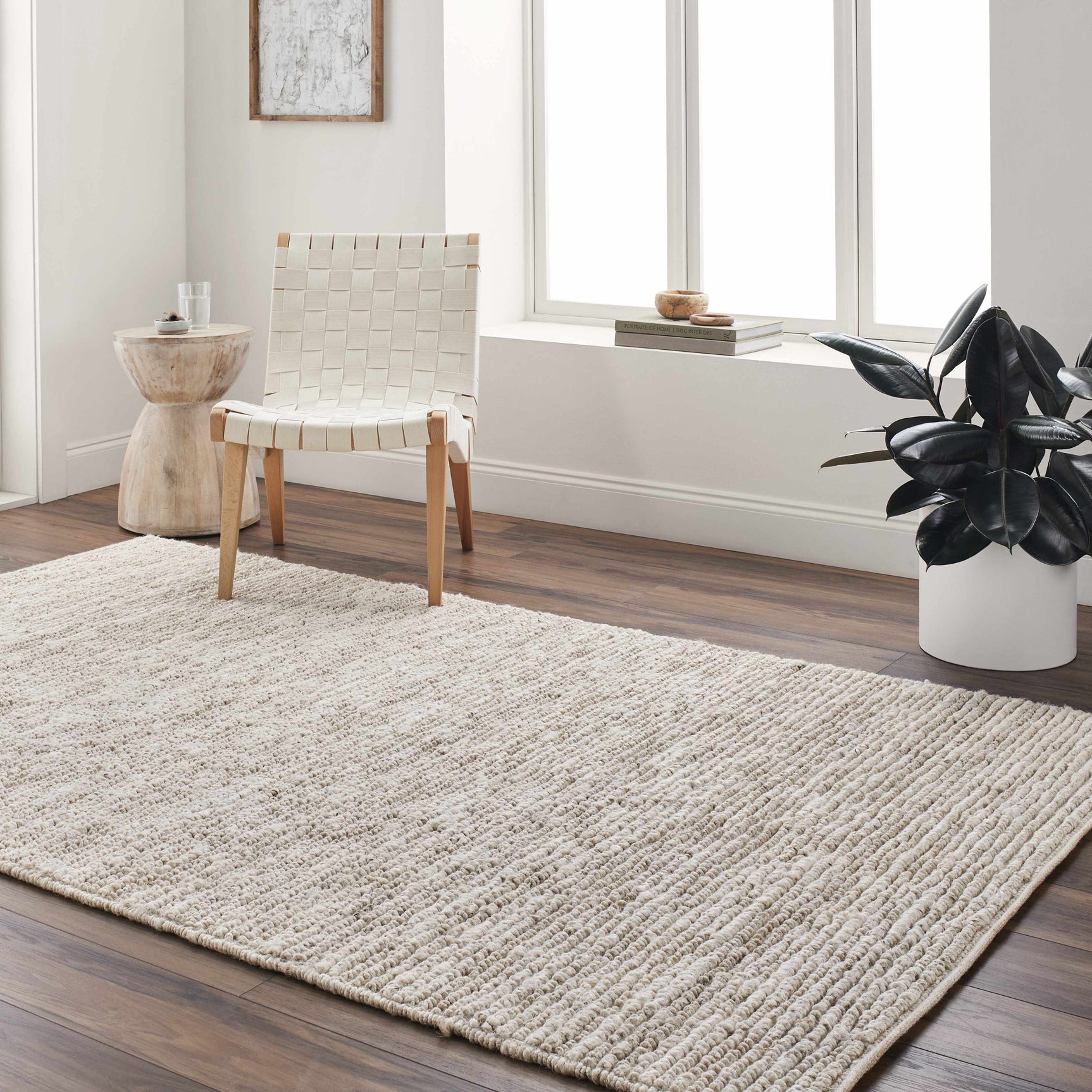 Glover Bleached Braided Jute Carpet - Ornate Home