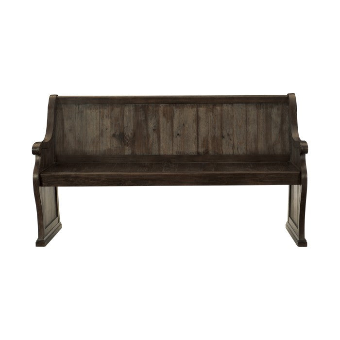 Gloversville Brown Dining Bench - Ornate Home