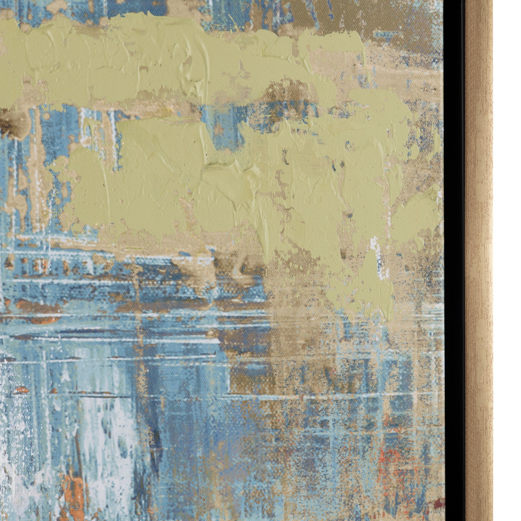 Go Green Blue/Green Canvas