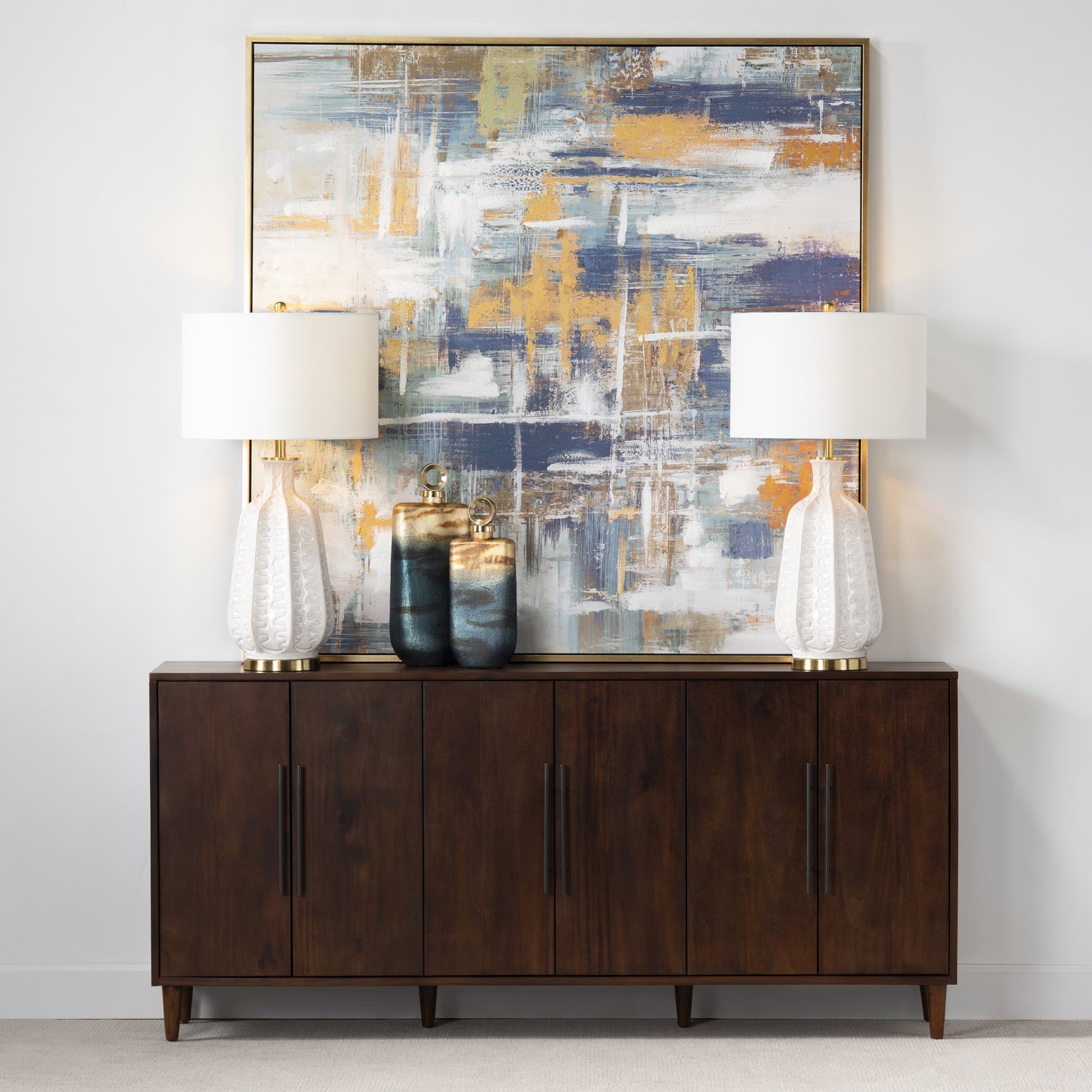 Go Green Blue/Green Canvas