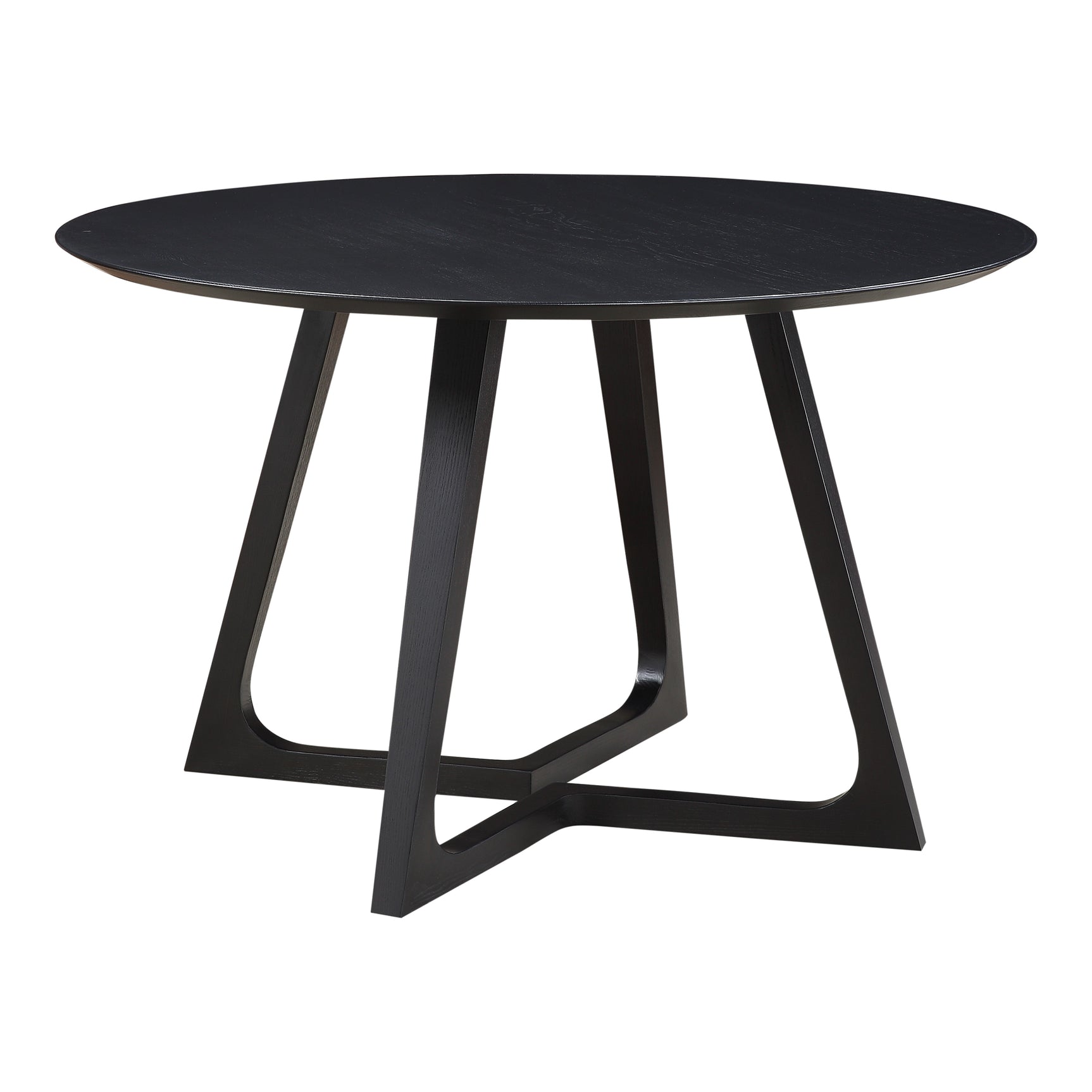 Godenza Black Round Dining Table - Ornate Home