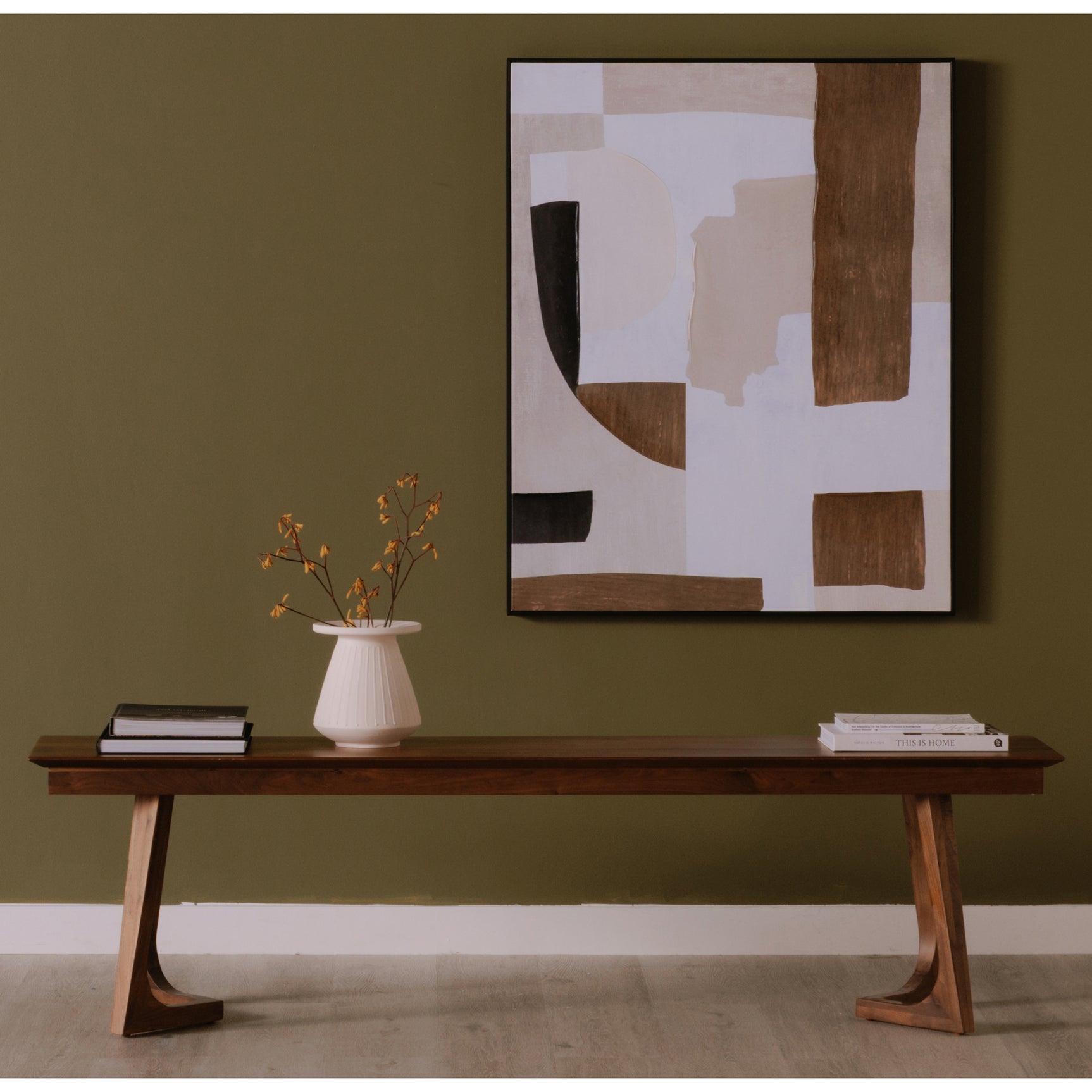 Godenza Brown Bench - Ornate Home