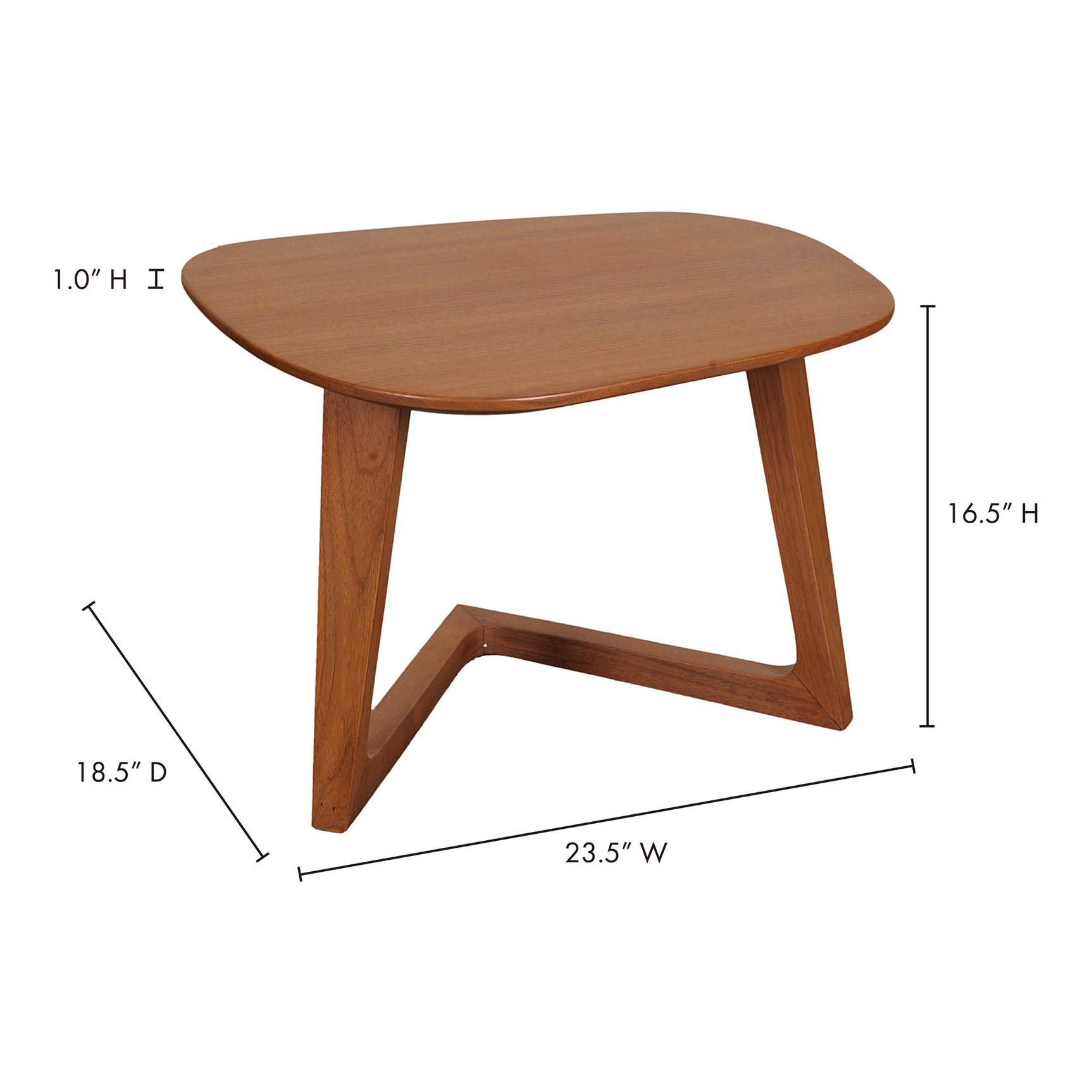 Godenza Brown End Table - Ornate Home