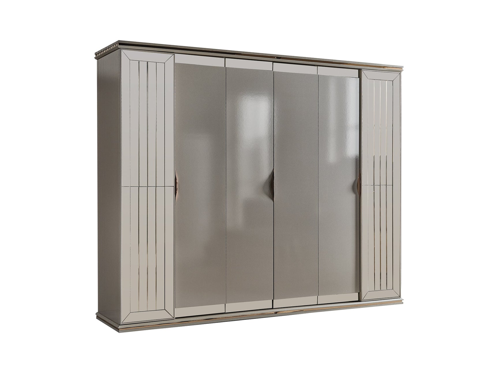 Gokce Light Brown Wardrobe