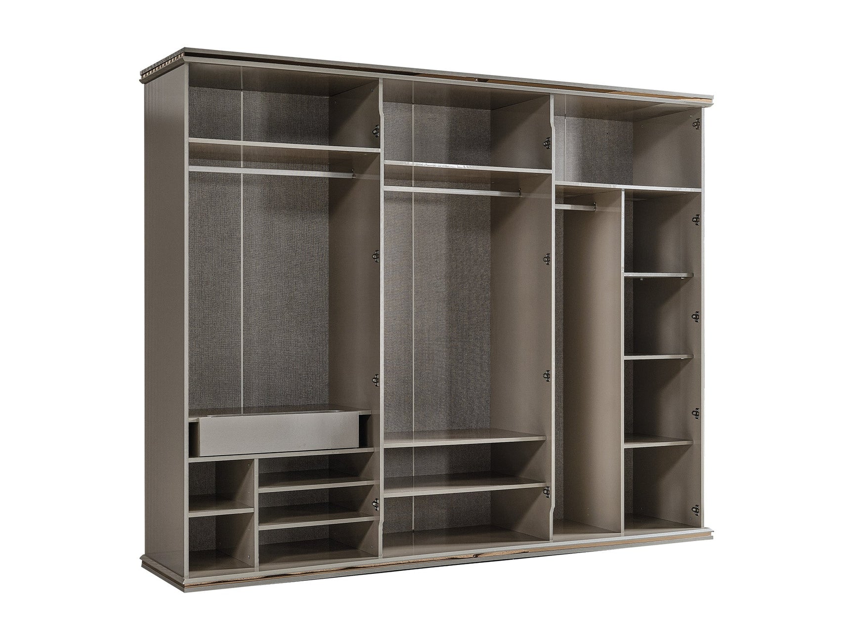 Gokce Light Brown Wardrobe