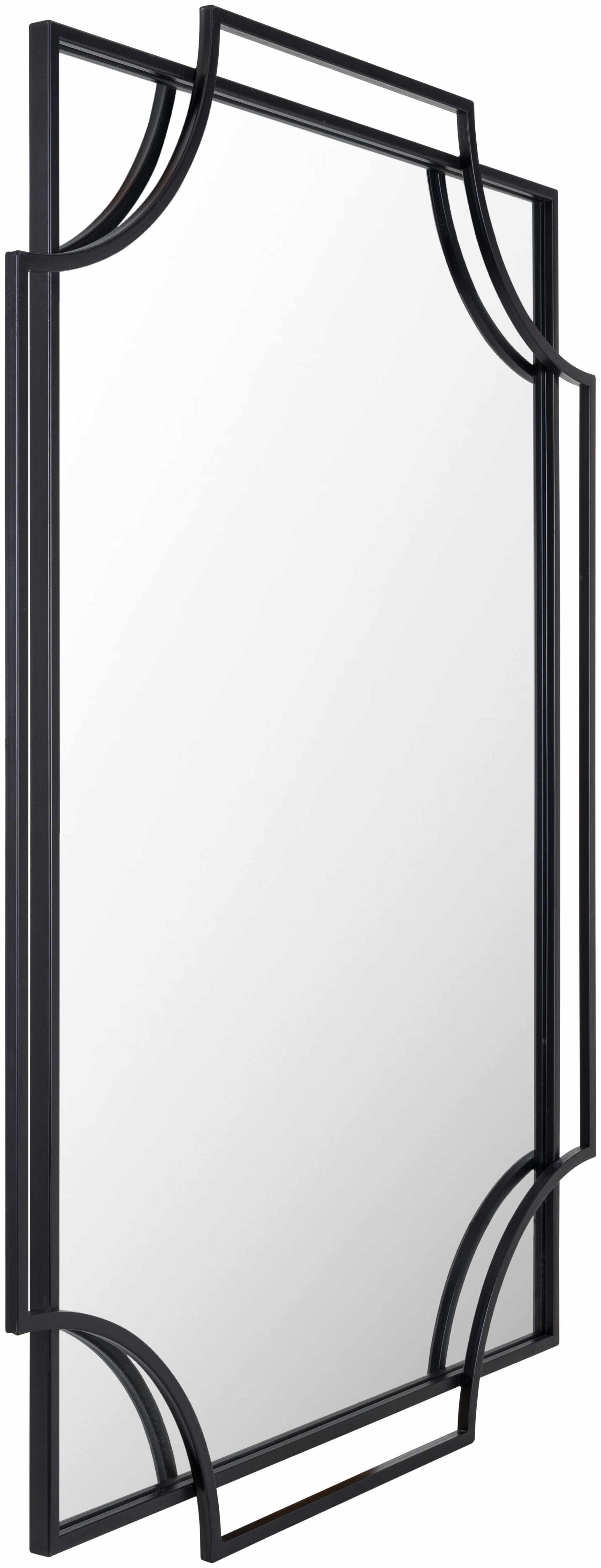 Golasecca Black Frame Mirror - Clearance - Ornate Home