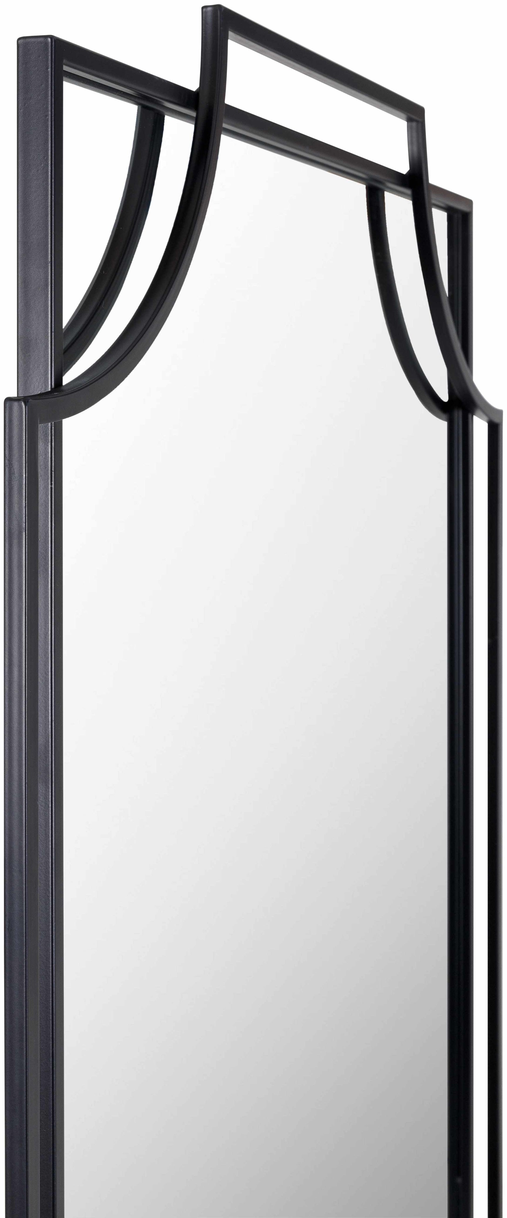 Golasecca Black Frame Mirror - Ornate Home
