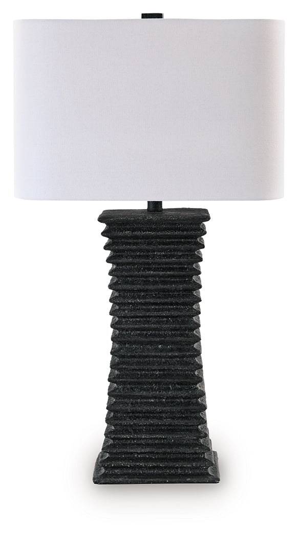 Golzar Black Table Lamp - Ornate Home