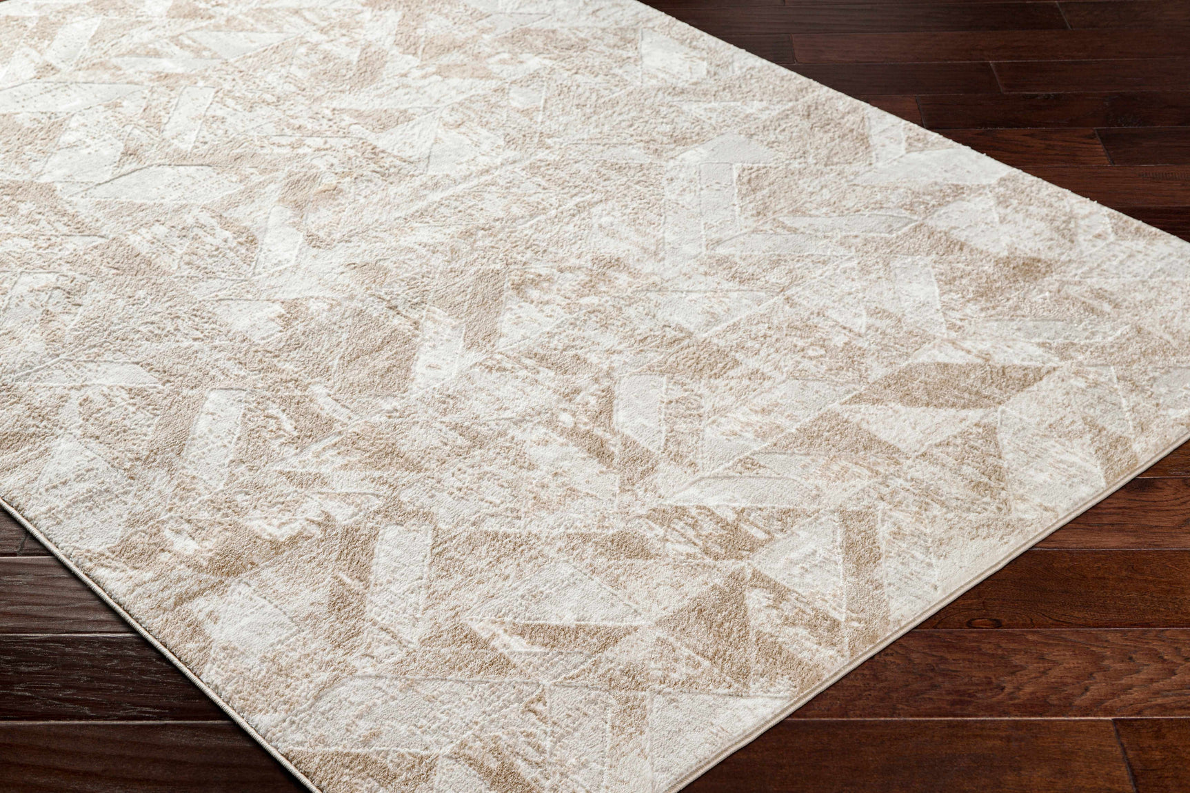 Gonca Gray Geometric Area Rug - Clearance - Ornate Home