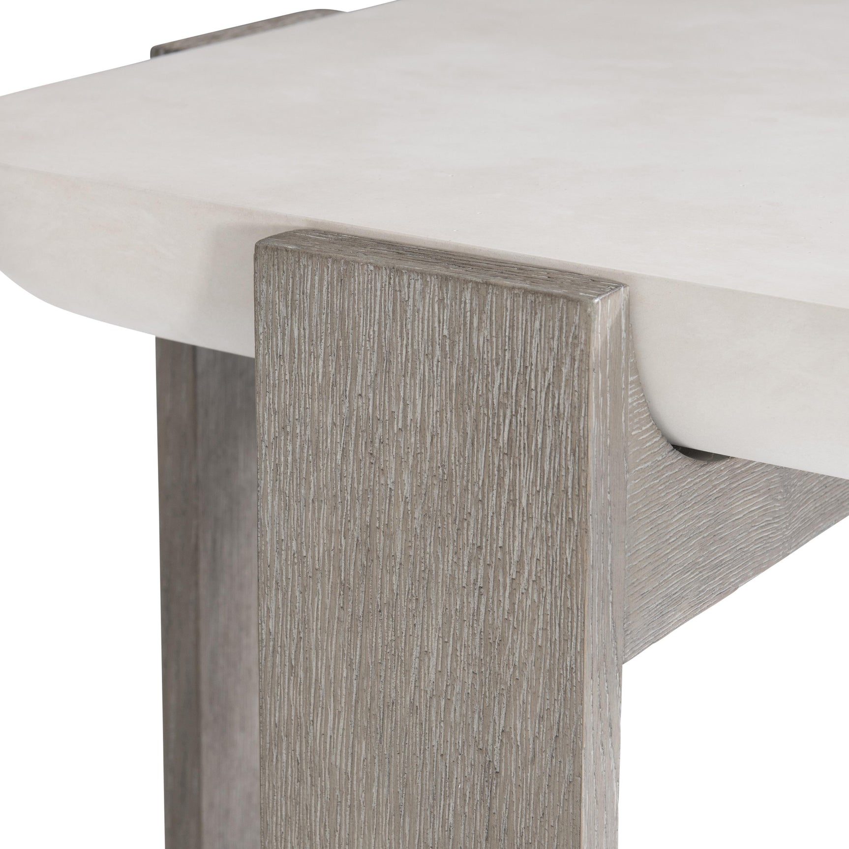 Gooding Sand Grey/Flint Side Table - Ornate Home