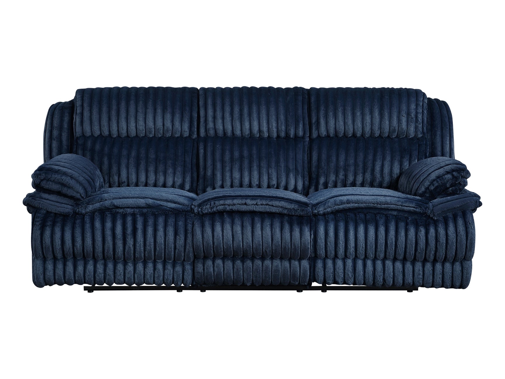 Goodland Blue Double Reclining Sofa - Ornate Home
