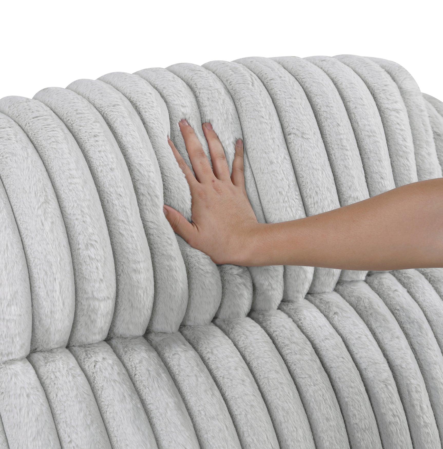 Goodland Gray Double Reclining Sofa - Ornate Home