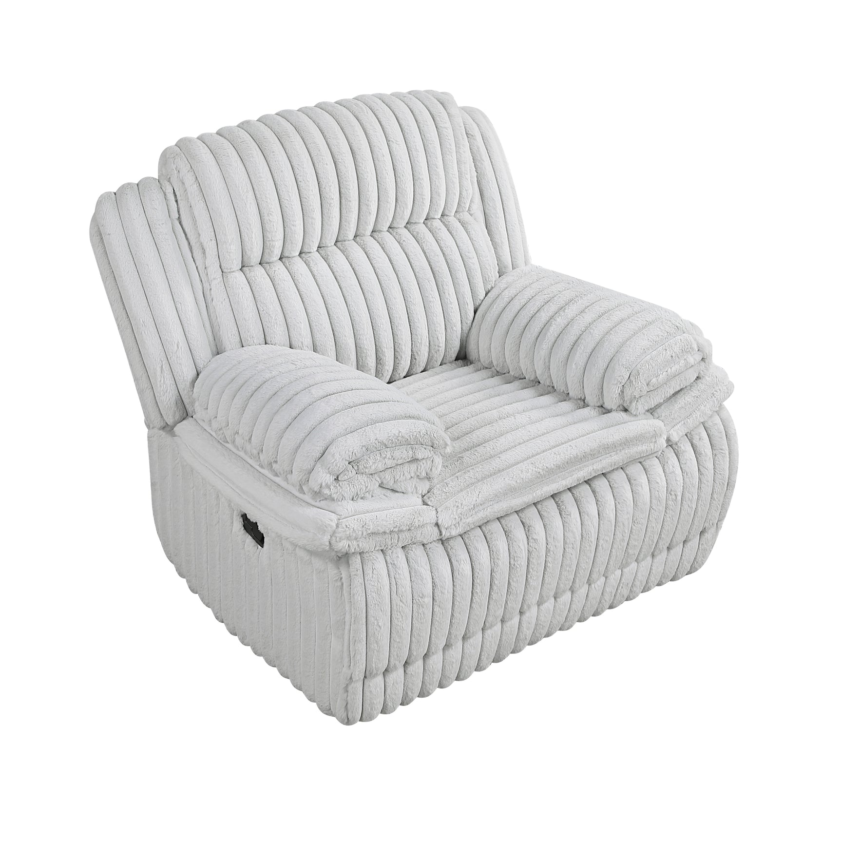 Goodland Gray Glider Reclining Chair - Ornate Home