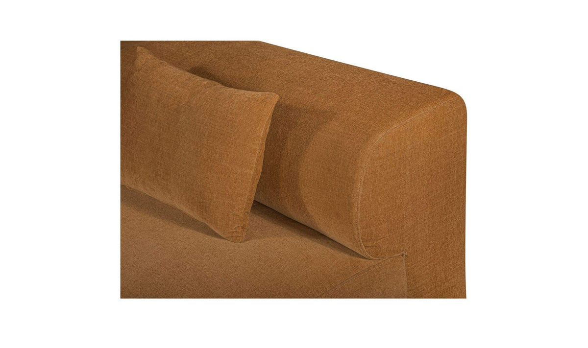 Goodwin Cognac Slipper Chair - Ornate Home