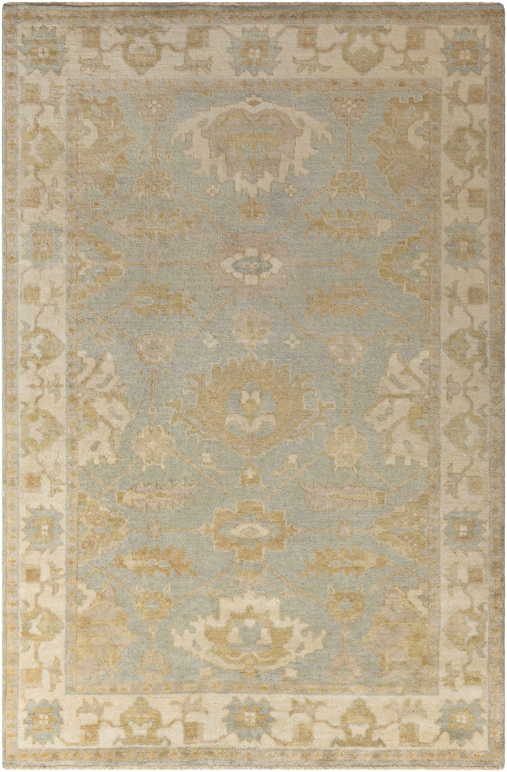Goodyear 5x8 Mustard Premium Wool Rug - Clearance - Ornate Home