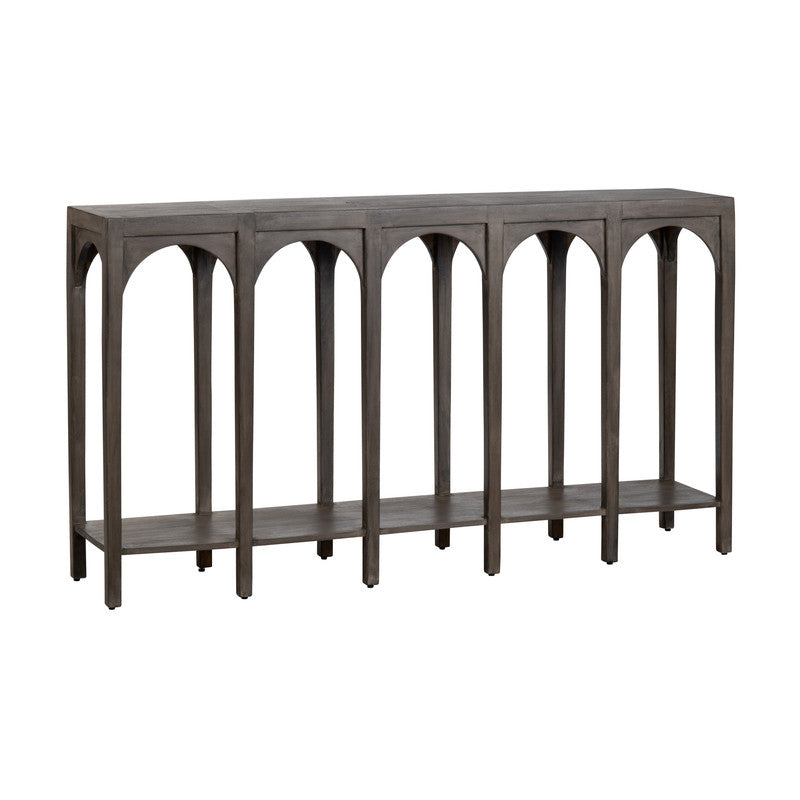 Gotham Brown Console Table - Ornate Home