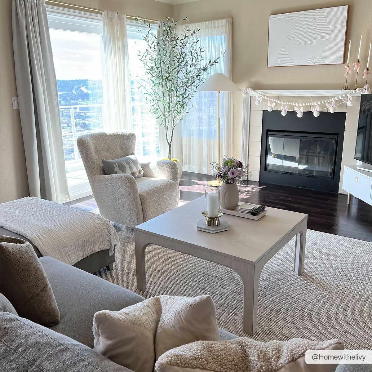 Gowan Beige Area Rug - Ornate Home