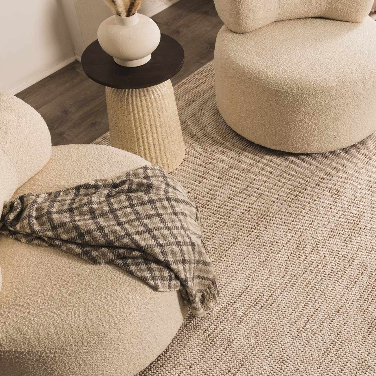Gowan Beige Area Rug - Ornate Home