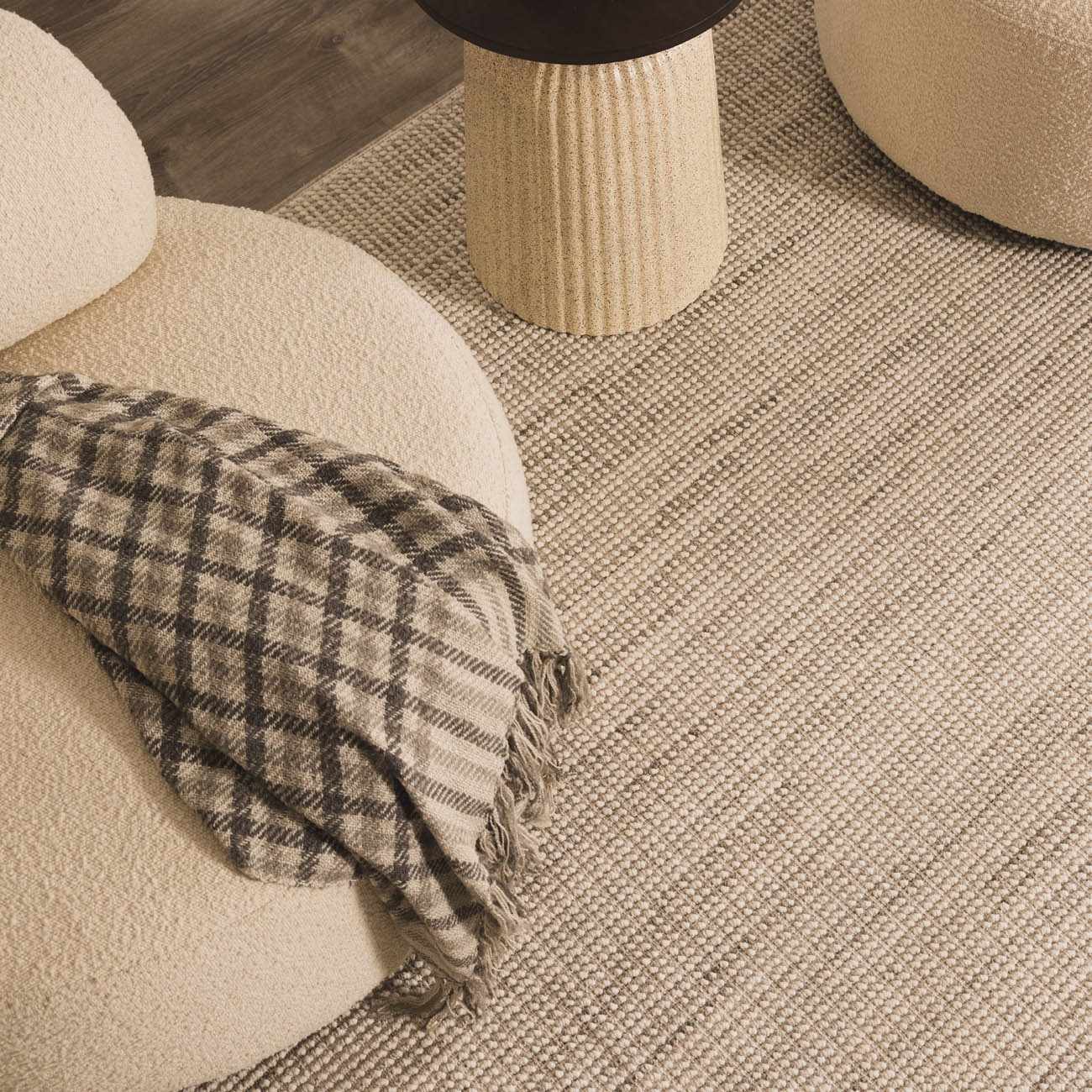 Gowan Cream Area Rug - Ornate Home