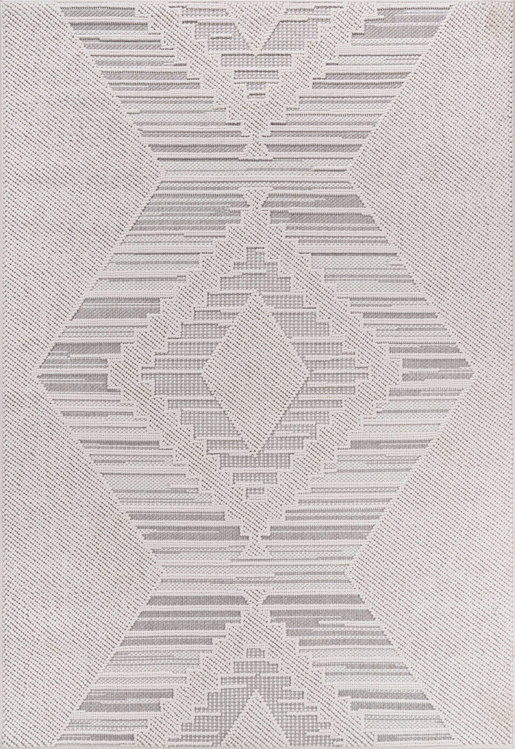 Goya Woven Non-Slip Modern Abstract Linear Indoor Area Rug - Ornate Home
