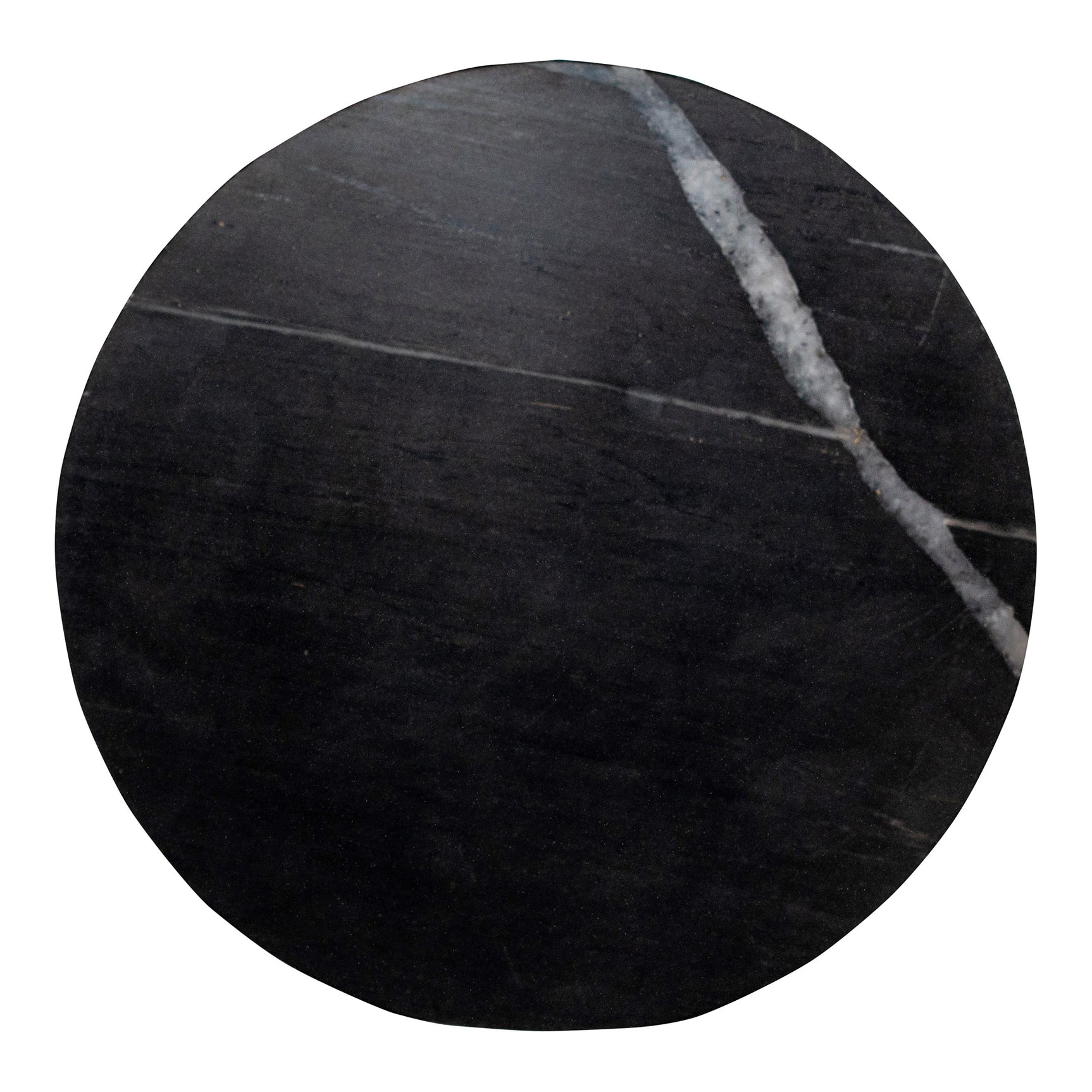 Grace Black Marble Accent Table - Ornate Home